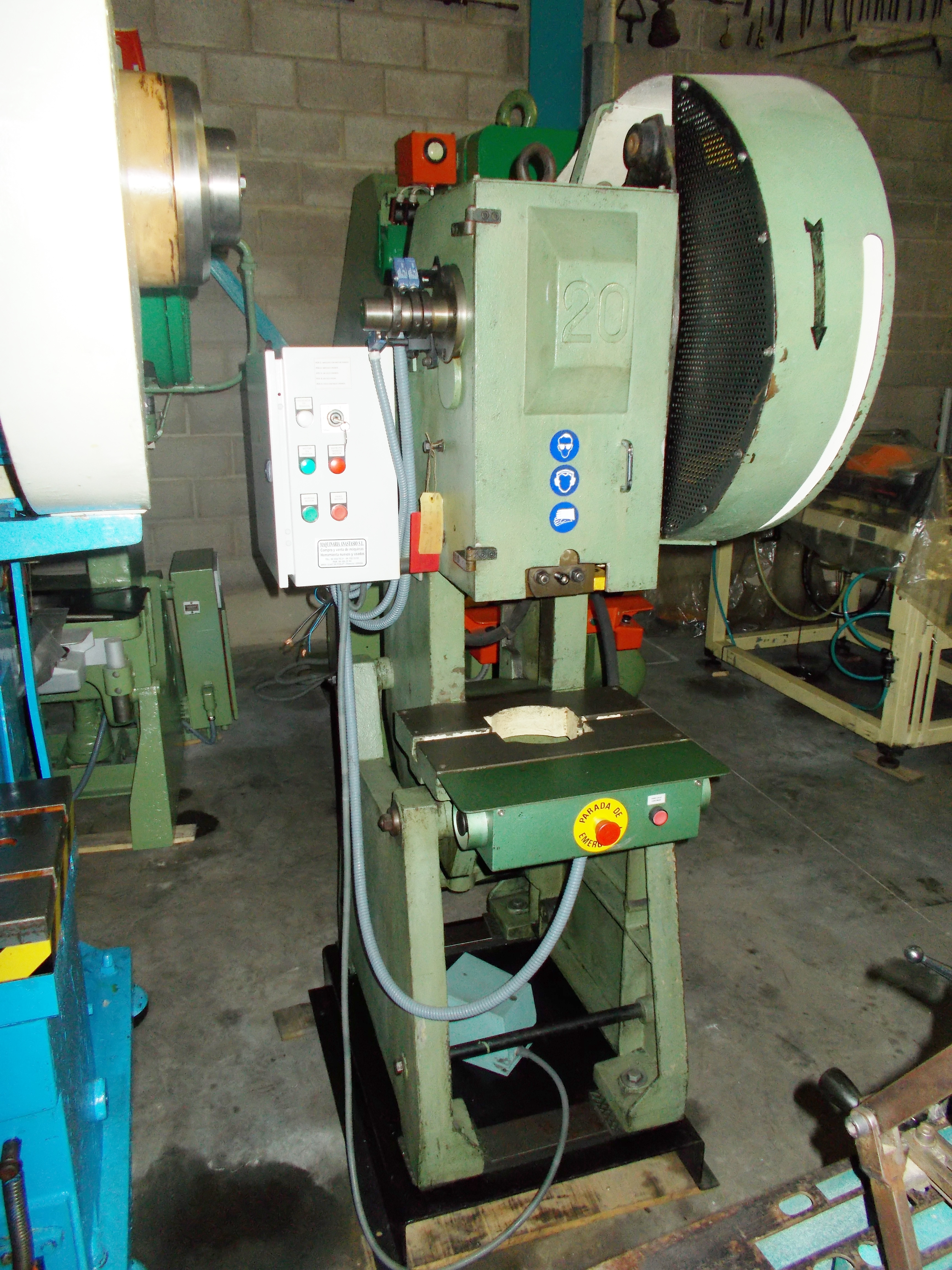 SEGURA LLUNELL  20Tn - Pneumatic clutch